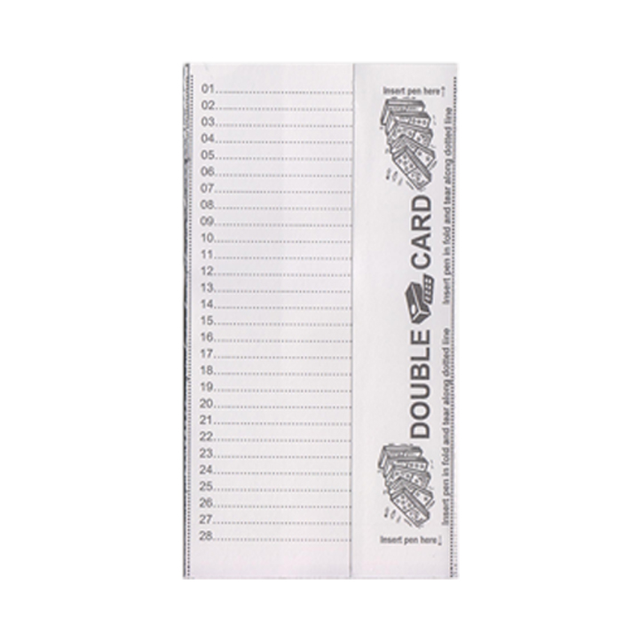 Domino Cards - Double Sided